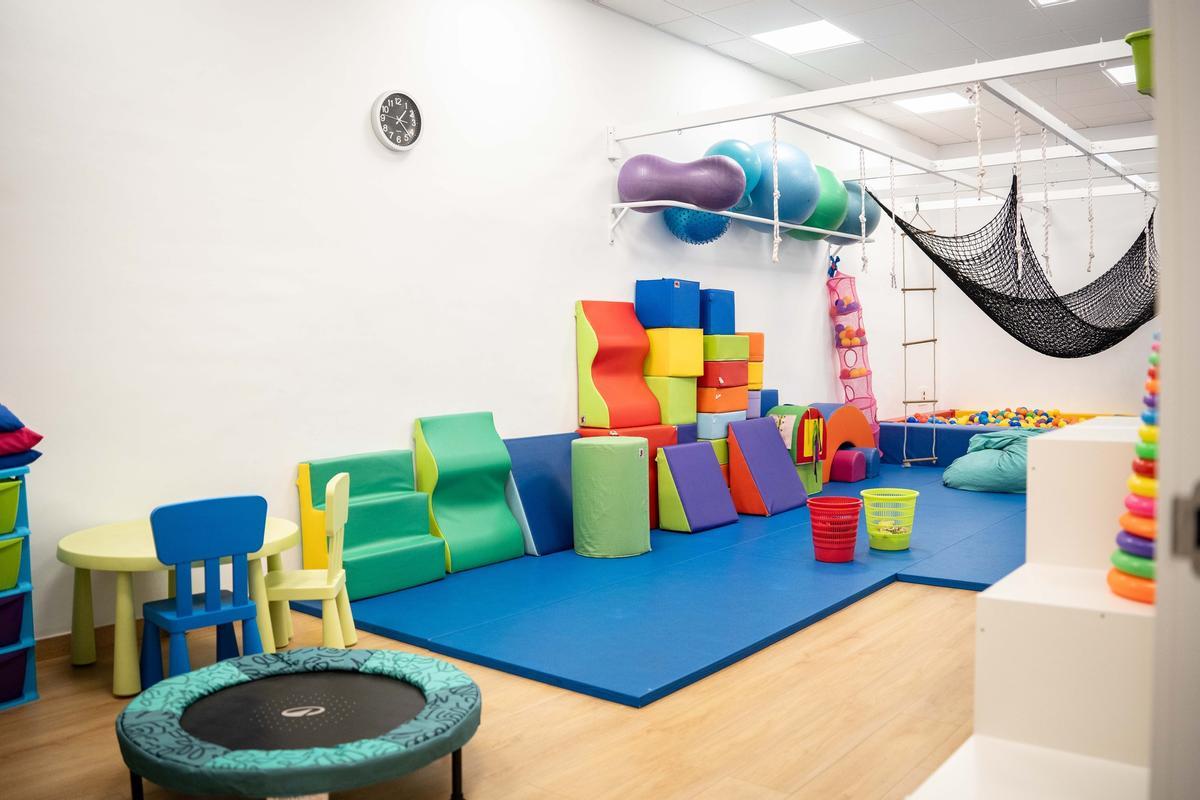 Instalaciones de la clínica infantil.