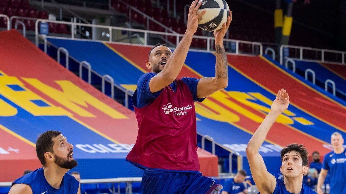 El equipo, en el último entrenamiento