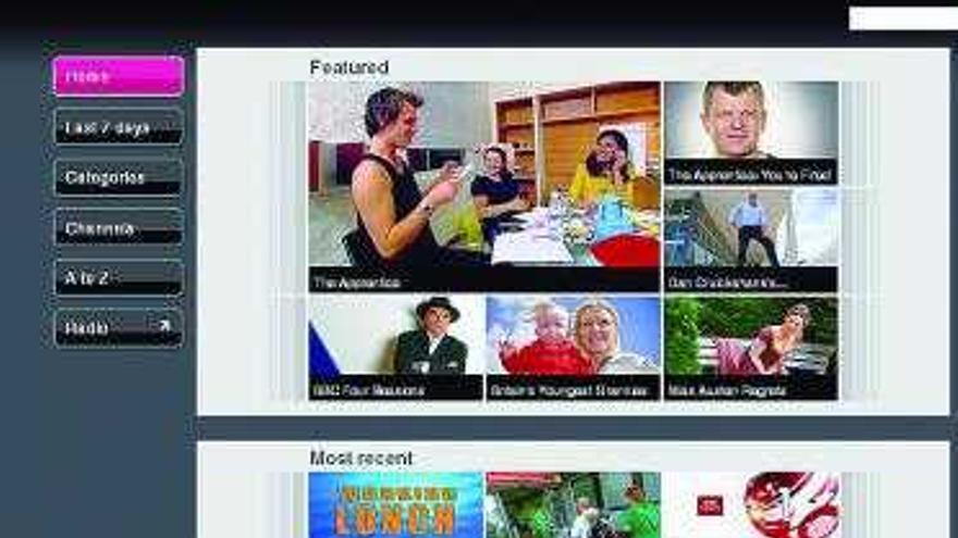 La BBC lidera la nueva televisión on line con su servicio web iPlayer