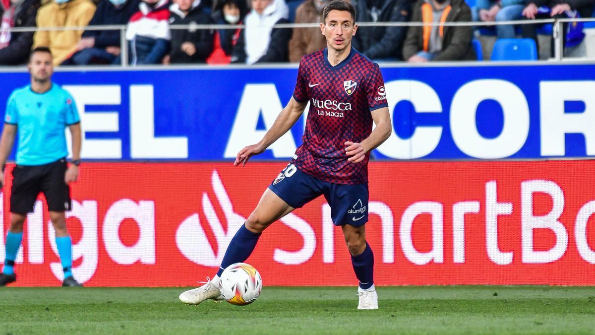 Pablo Martínez disputó la primera vuelta con el Levante y la segunda a préstamo con el Huesca