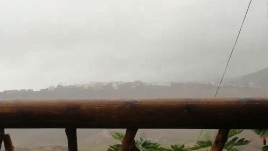 Lluvia en Gran Canaria (02/10/2020)