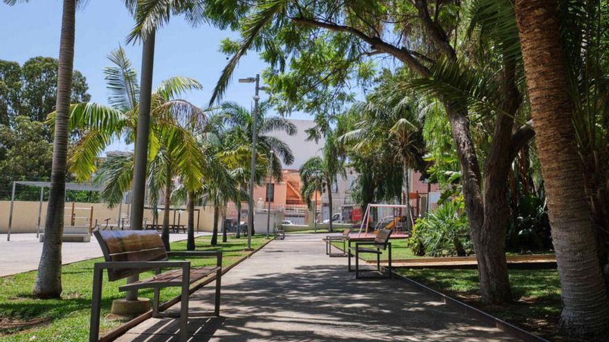 Interior del parque Secundino Delgado, en el barrio Salamanca | | CARSTEN W. LAURITSEN