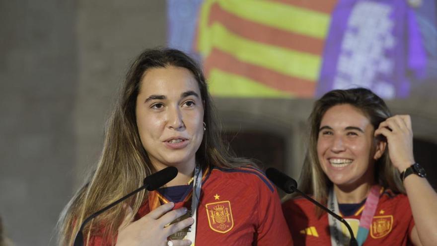 Cata Coll y Mariona Caldentey ganan el Premio Laureus con la selección española de fútbol