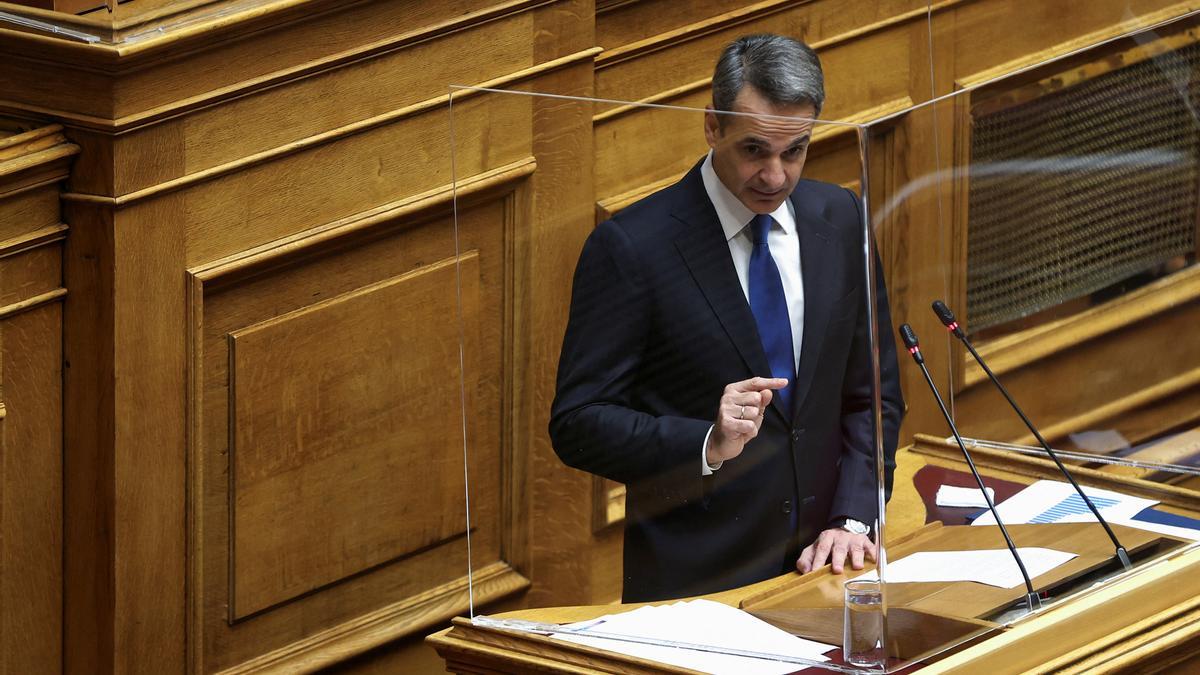 Kyriakos Mitsotakis, primer ministro griego.