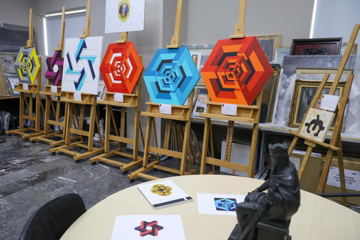 Falsificaciones de las obras de Yturralde.