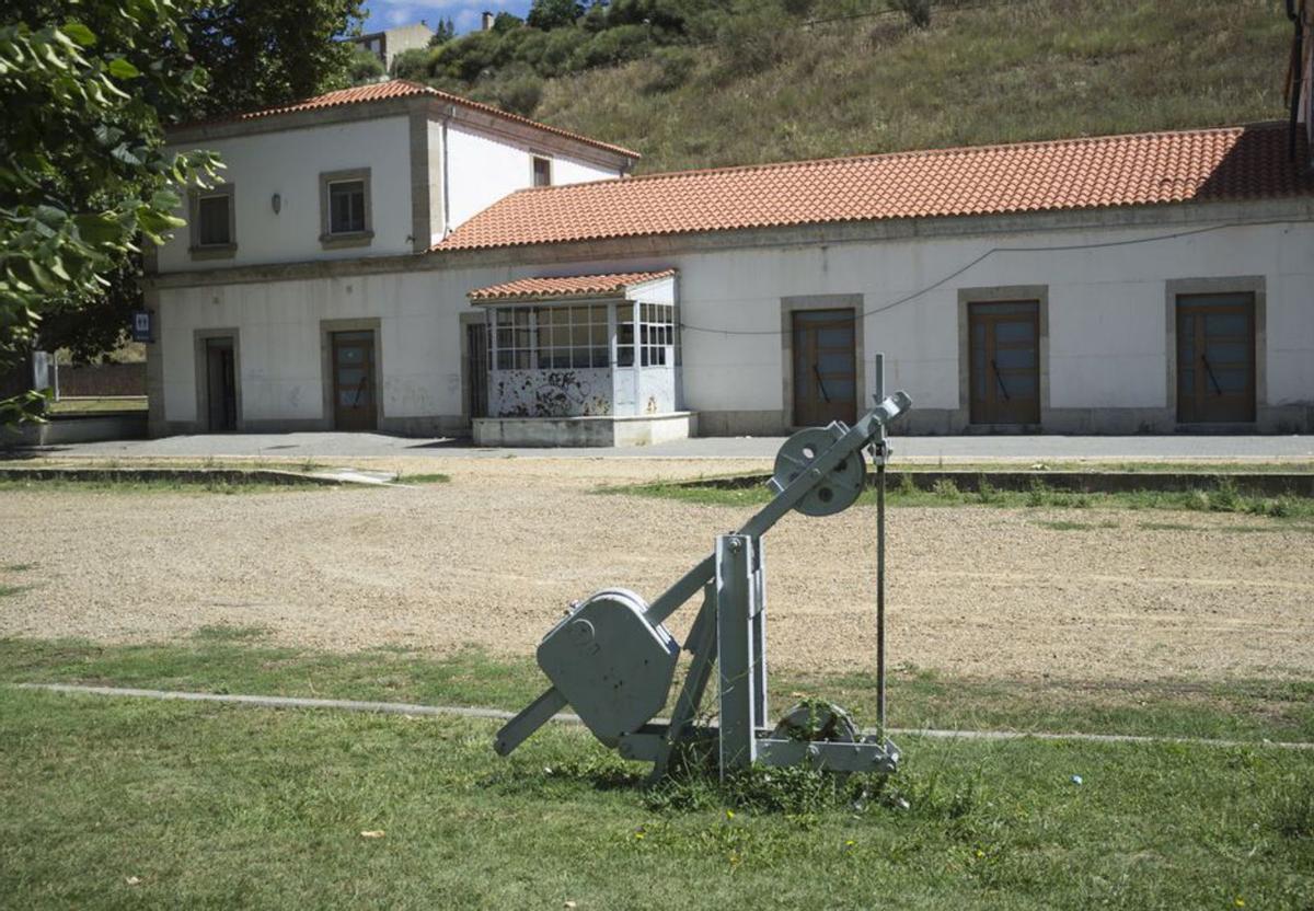 Aspecto de la estación de tren de Benavente en la actualidad. | J. A. G.