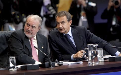 Zapatero y Bush, cara a cara en la cumbre del G-20