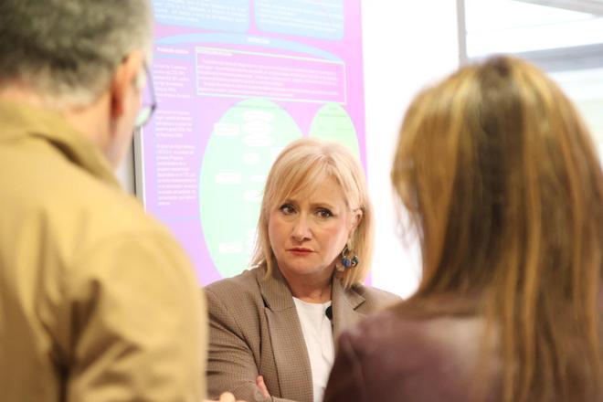 Los candidatos del Partido Popular de Zamora visitan el Centro Ciudad Jardín de la Asociación de Familiares de Alzheimer