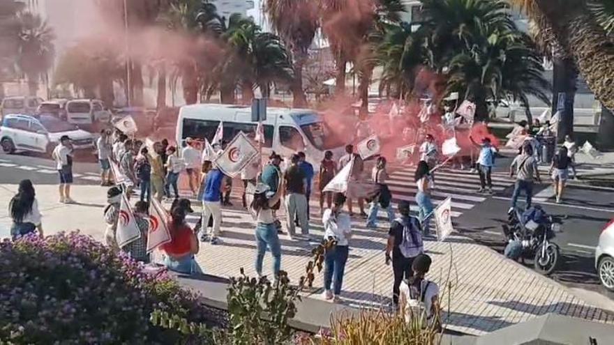 Huelga de hostelería en Tenerife