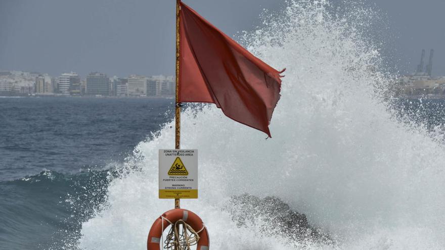 La Aemet activa el aviso amarillo por mala mar y fuertes rachas de viento