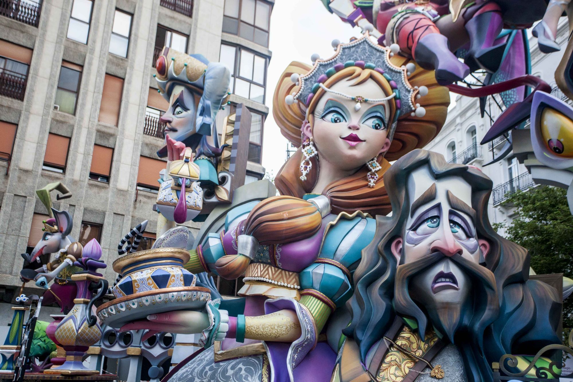 Las nueve fallas de especial y sus espectaculares escenas