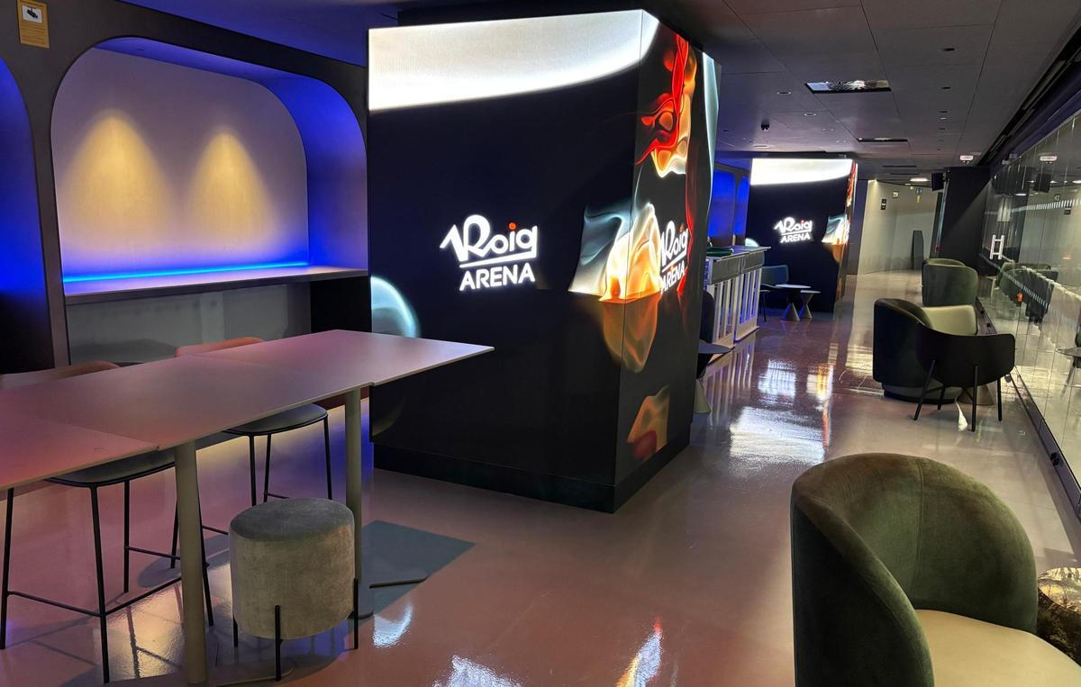 Espacio  Lounge en el Roig Arena