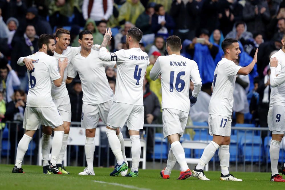 Real Madrid - Sporting en imágenes