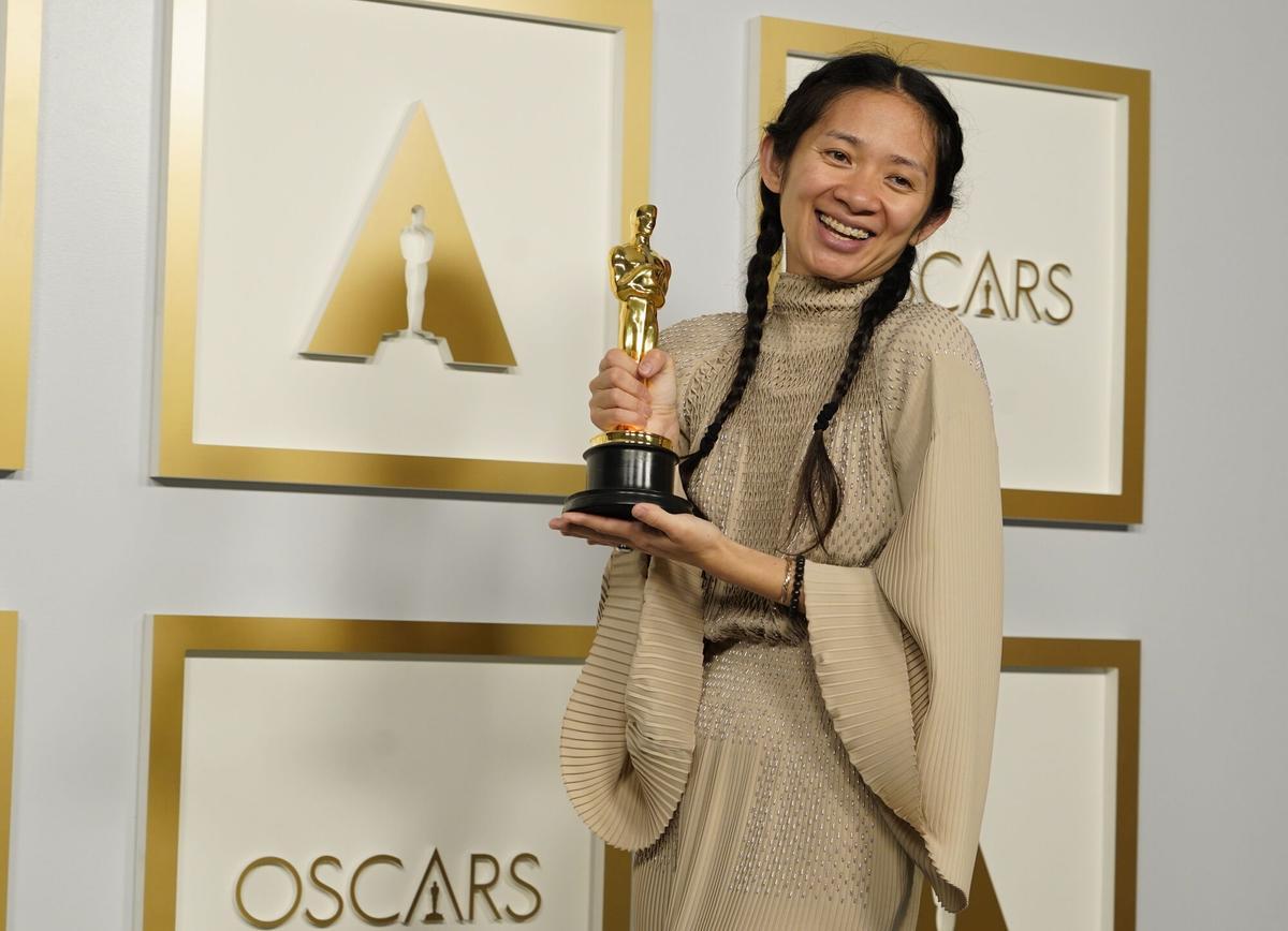 Chloé Zhao ganó el Oscar a Mejor dirección en 2021 por 'Nomadland'.