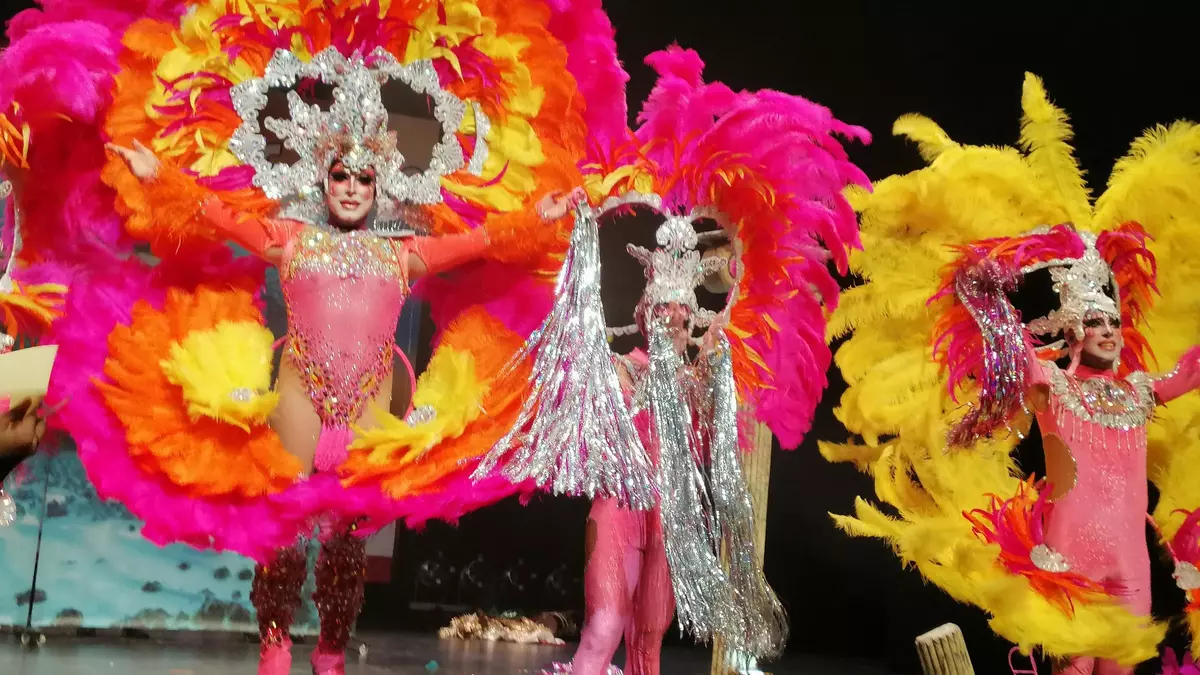 Osiris, de Mérida, ganadora de la Gala Drag del Carnaval de Águilas