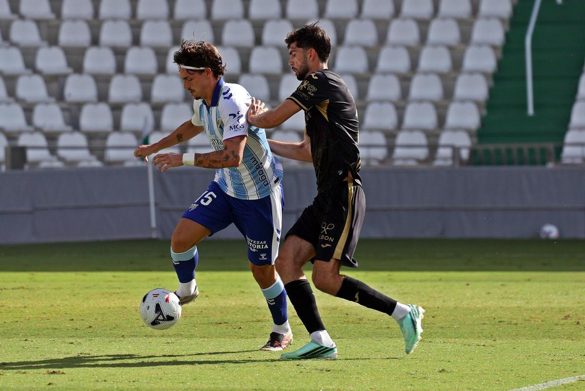 Amistoso a puerta cerrada del Málaga CF frente al Córdoba