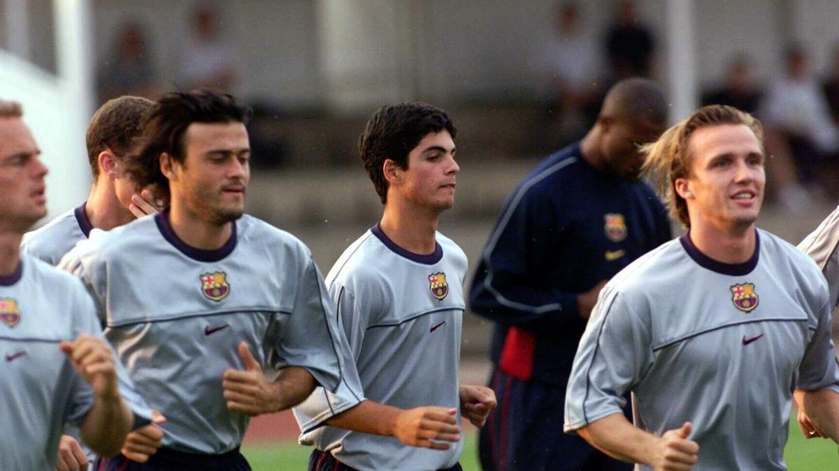 ¿Por qué no triunfó Arteta en el Barça? "Los días en La Masia fueron los más importantes de mi carrera"