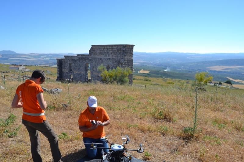 Acinipo a vista de dron