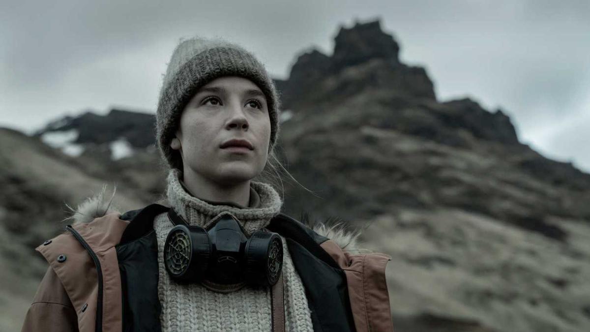 Guðrún eyfjörð, la protagonista de la serie de Netflix 'Katla'