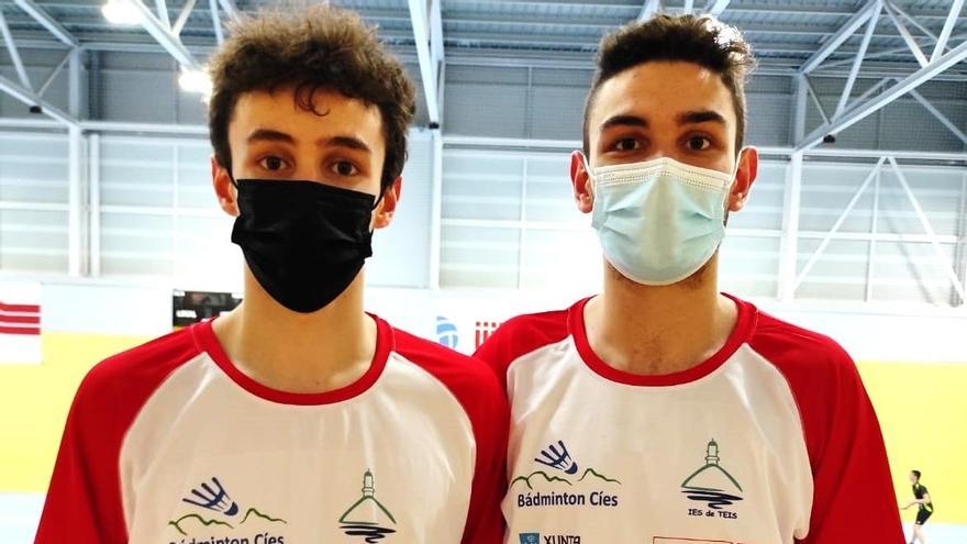 Los hermanos Fernández, en el Campeonato de España Júnior.