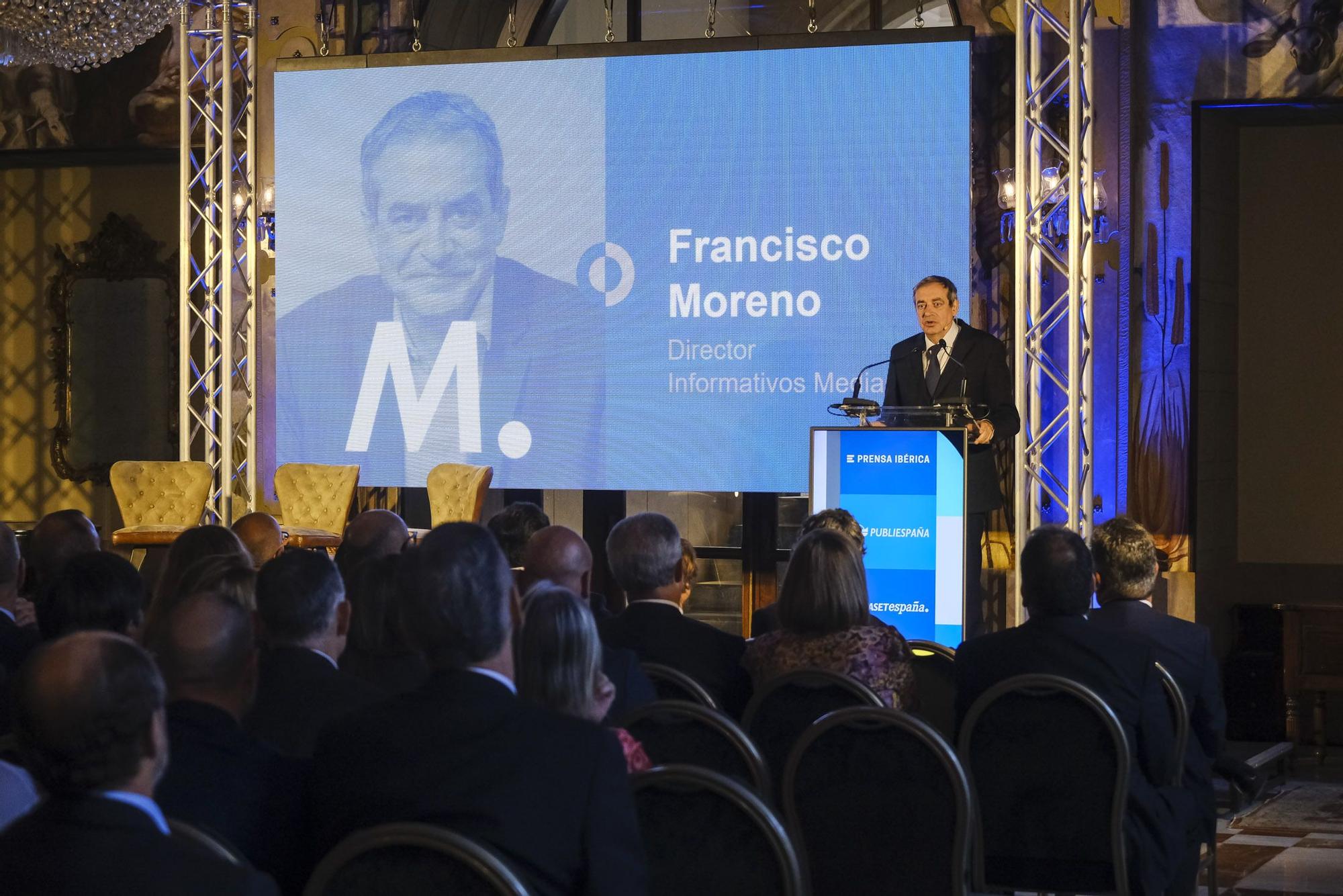 Francisco Moreno da a conocer los detalles de la alianza audiovisual de Mediaset con Prensa Ibérica