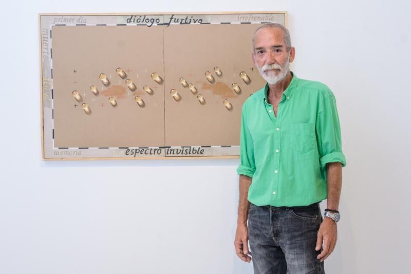 El pintor Nandy Periquet expone en el Centro de Artes Plásticas del Cabildo de Gran Canaria   | 13/07/2018 | Fotógrafo: Tony Hernández