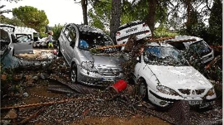 La tempesta va provocar grans danys materials al sud de França.