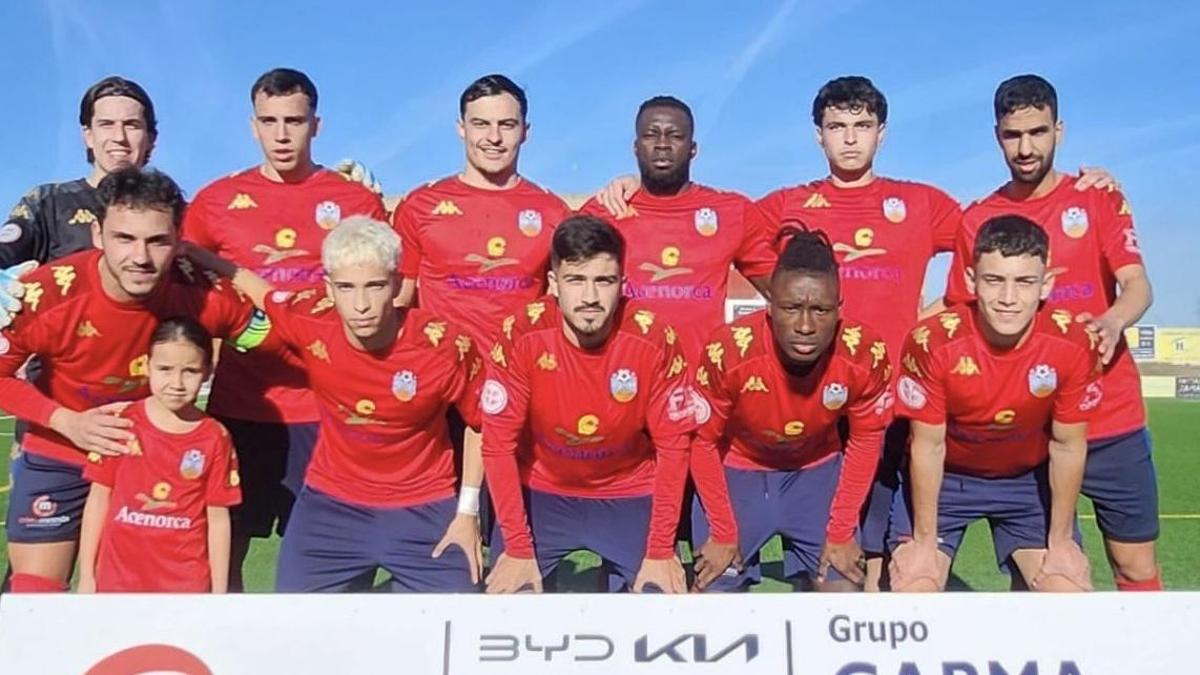 Equipo del Montehermoso, rival del Don Benito este domingo.