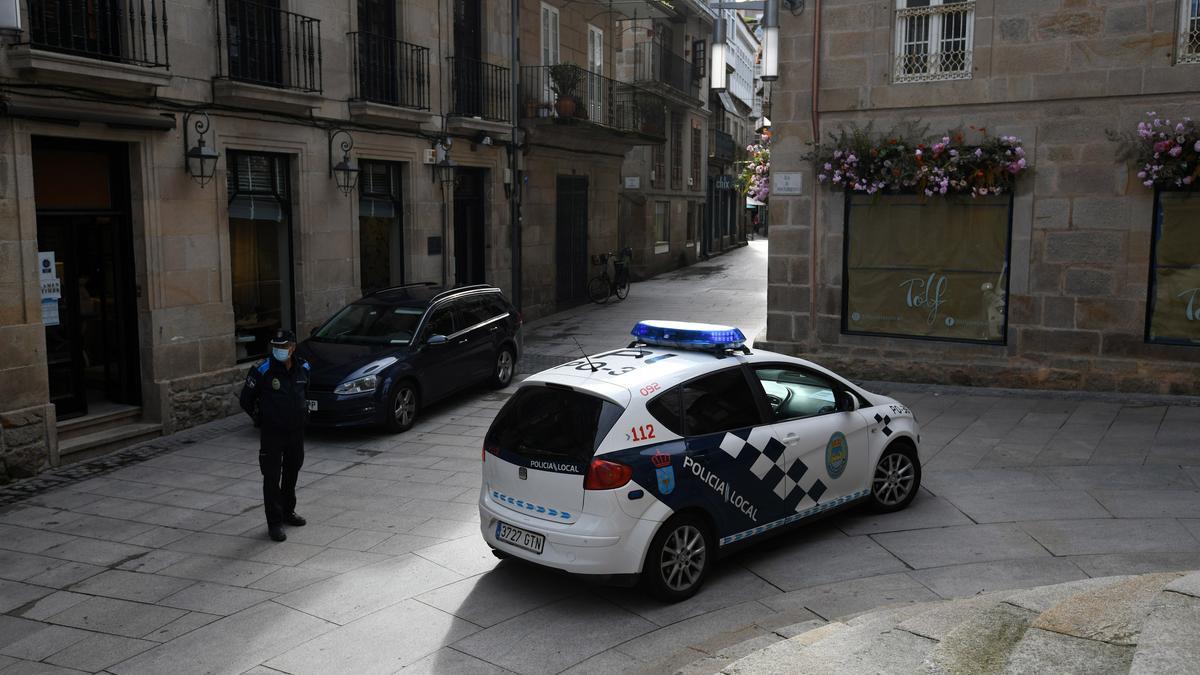 Un coche de la Policía Local