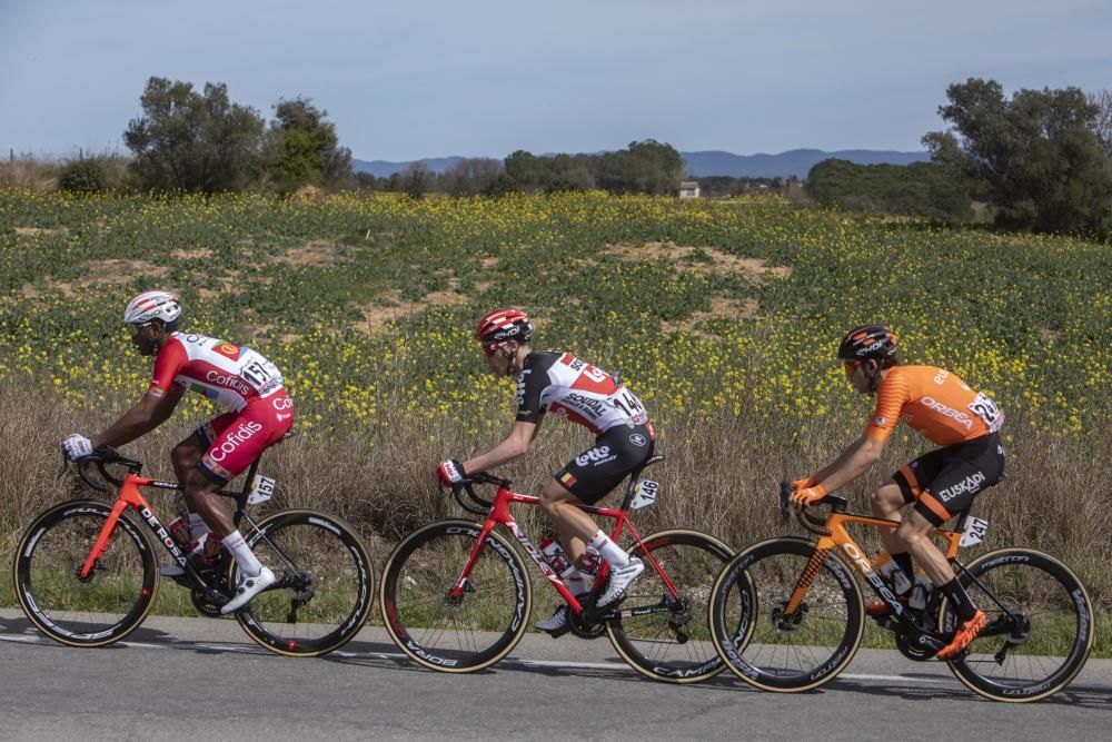 La Volta a Catalunya, al seu pas per Santa Coloma de Farners