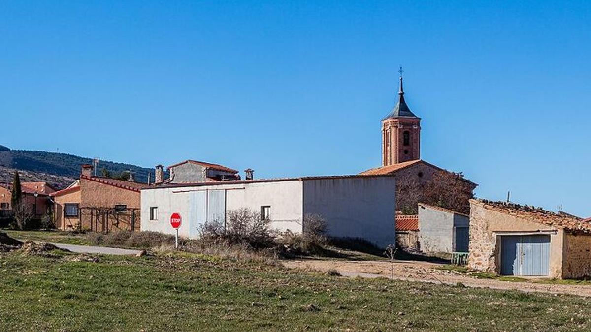 Vista panorámica de Fonfría, municipio de Teruel