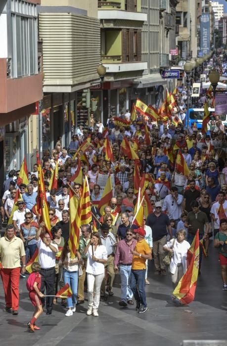 30/09/2017 LAS PALMAS DE GRAN CANARIA. Manifestación contra el 1-0 de San Telmo a Santa Ana. FOTO: J. PEREZ CURBELO