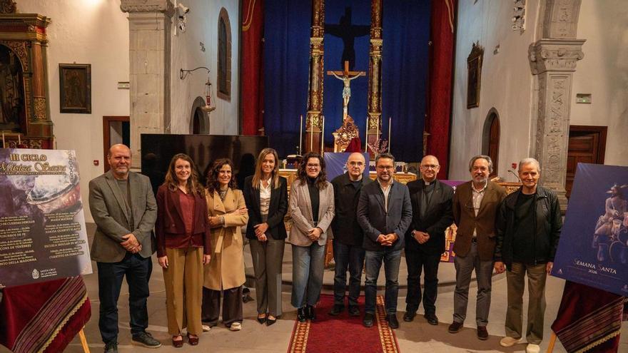 Luis Morera crea el cartel de la Semana Santa 2026 en Santa Cruz de La Palma, uniendo tradición y arte
