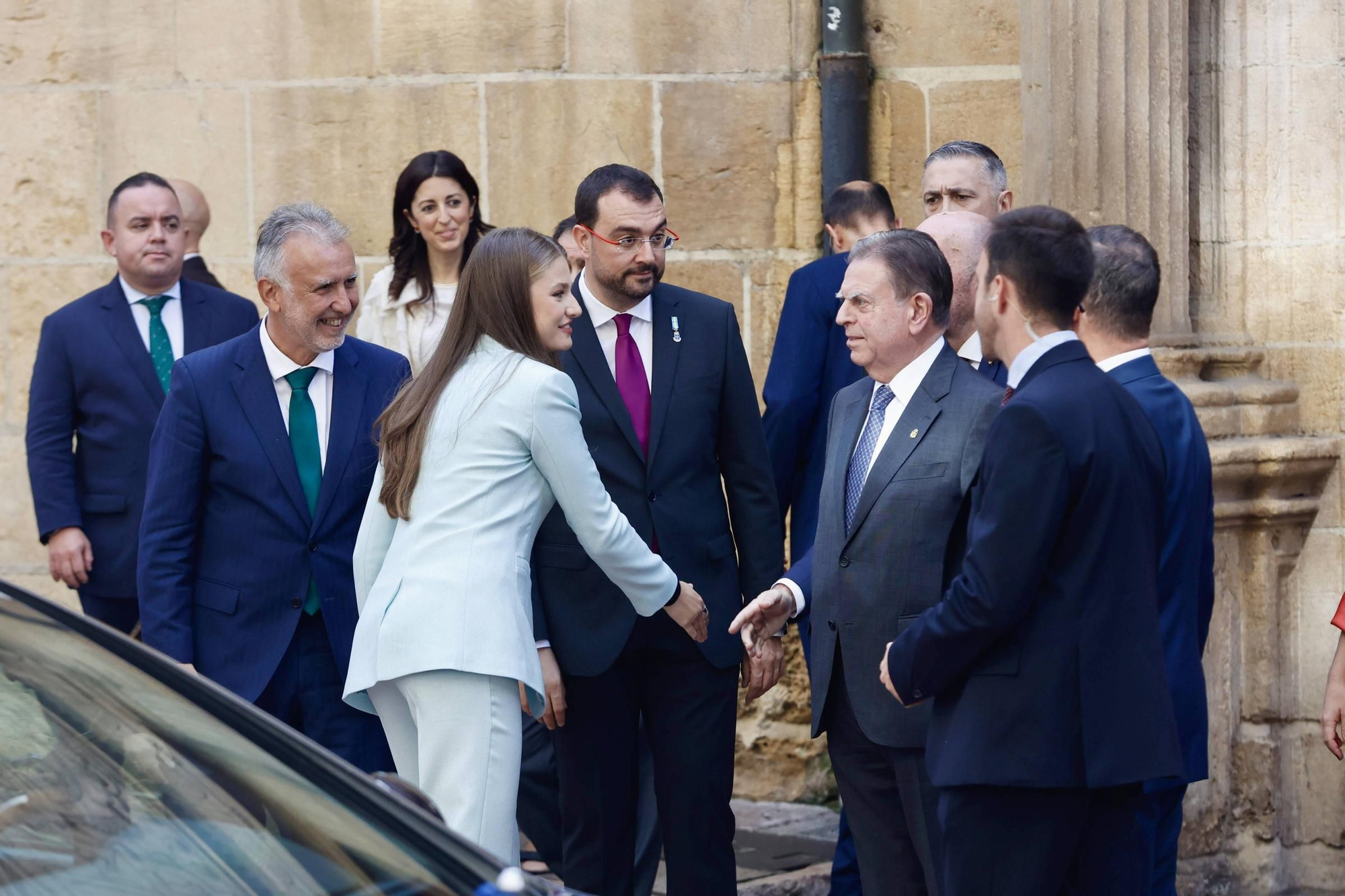 La Princesa Leonor recibe el título de Alcaldesa Honoraria de Oviedo y la Medalla de Asturias. 