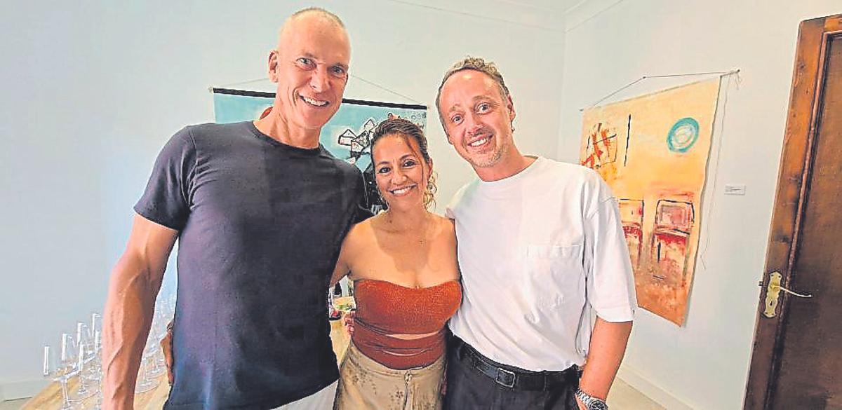 Heiko Krissel, Mónica Neva y Gunnar Goldmann.