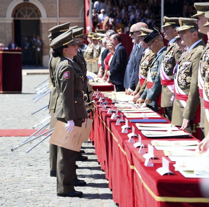 Visita de Felipe VI a la Academia General Militar de Zaragoza