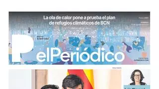 La portada de EL PERIÓDICO del 11 de agosto de 2024