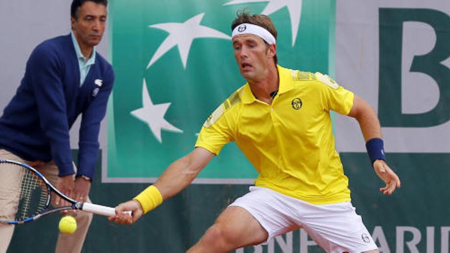 Dani Gimeno Traver, en Roland Garros