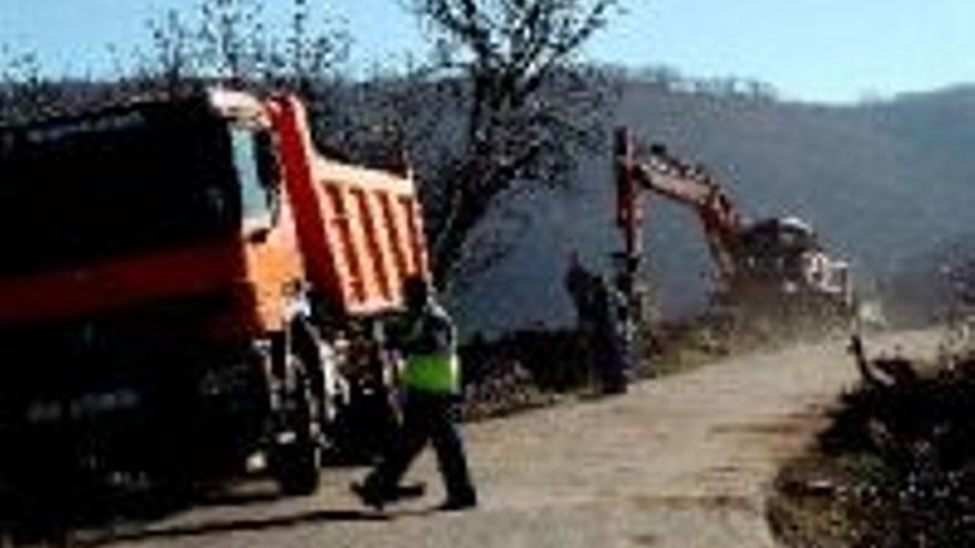 La renovación de la carretera de Cabrero ya está en marcha