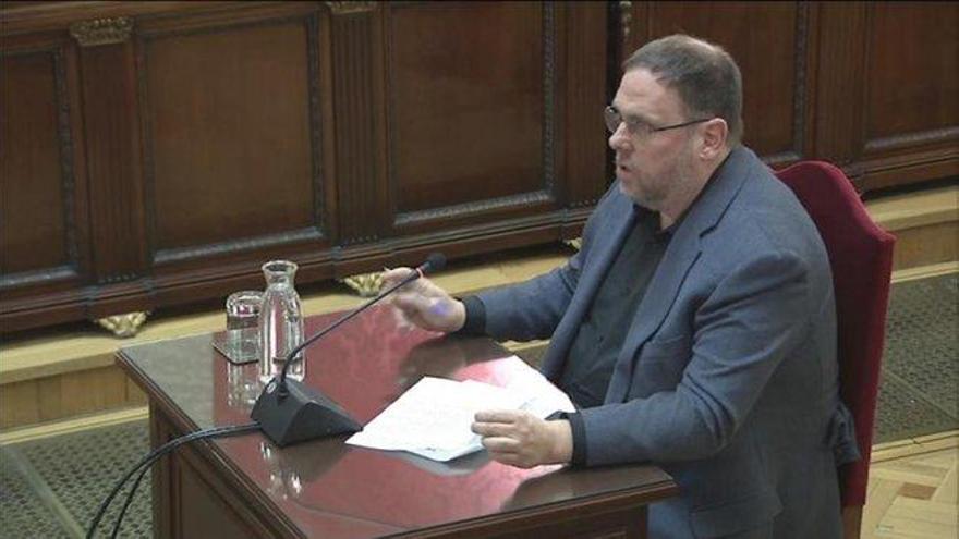 Junqueras abre la puerta a convocar elecciones tras la sentencia del 1-O