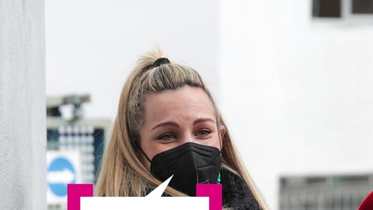 Edurne en el hospital