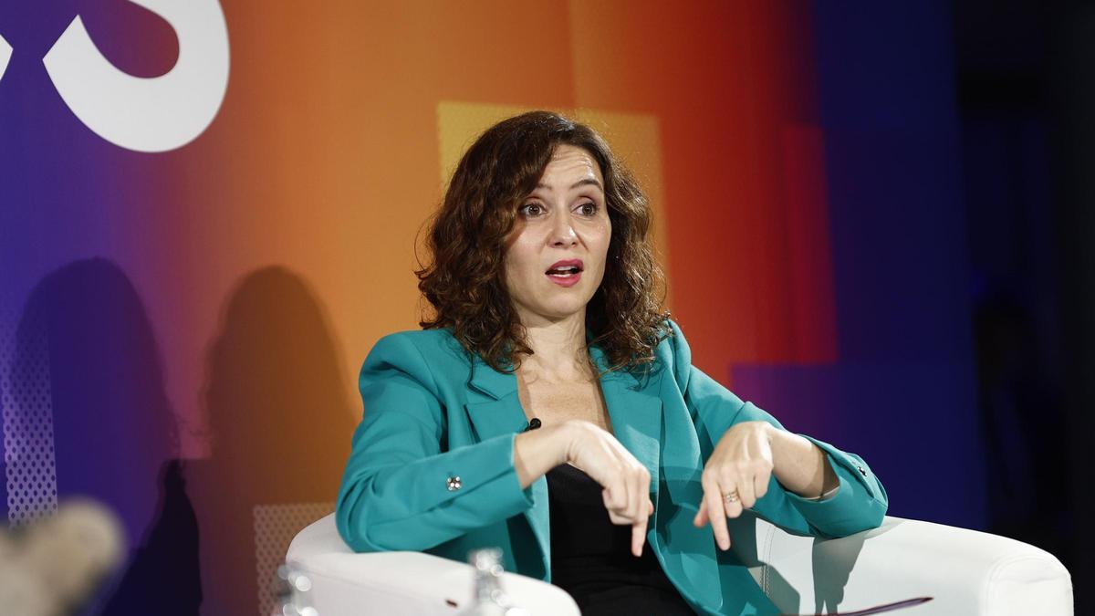La presidenta de la Comunidad de Madrid, Isabel Díaz Ayuso.