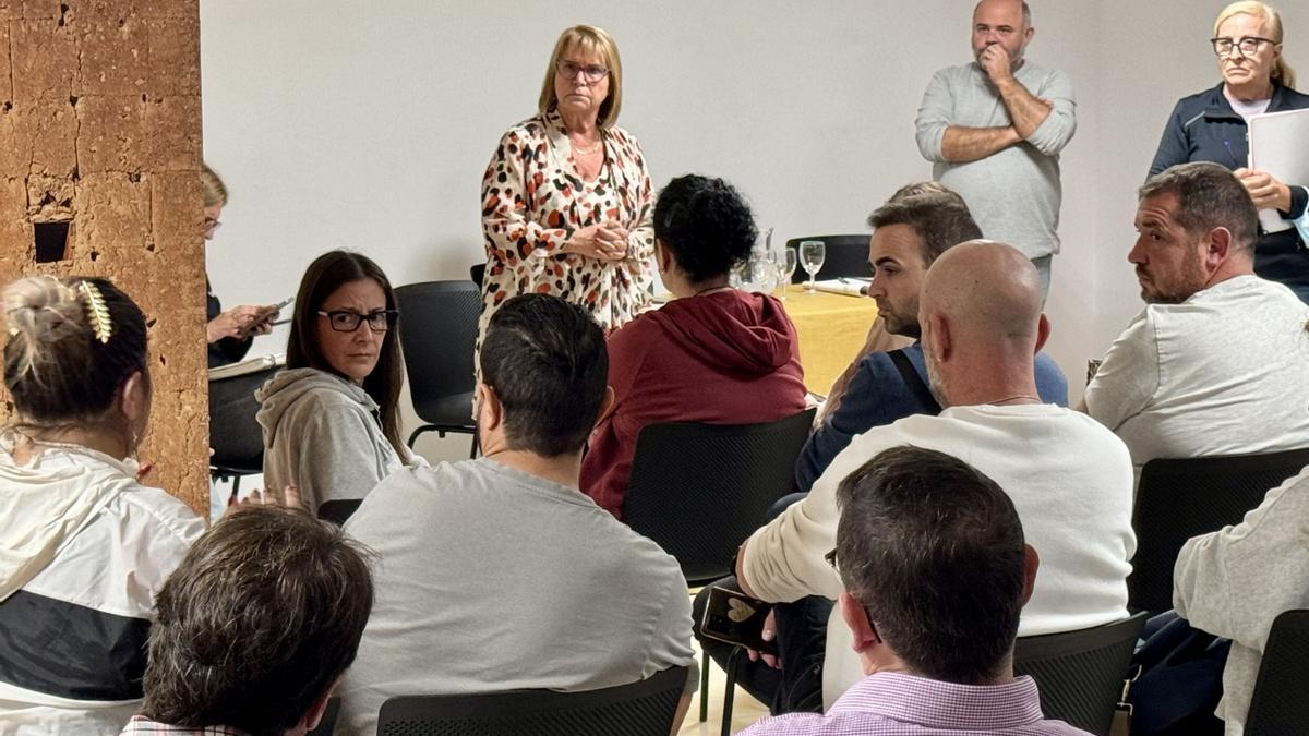 Última reunión celebrada con los afectados de l'Omet.