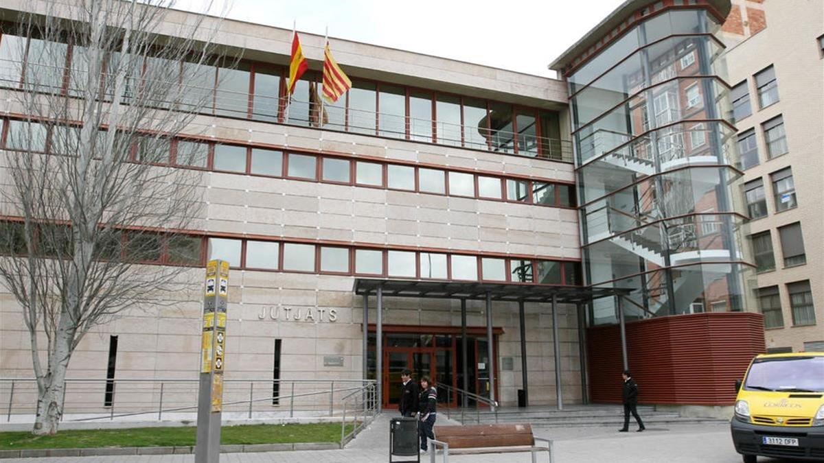 Entrada a los juzgados de Tarragona