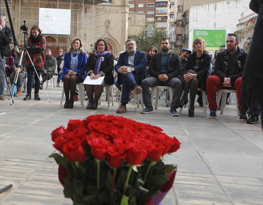 Castelló homenajea a las víctimas de la violencia machista