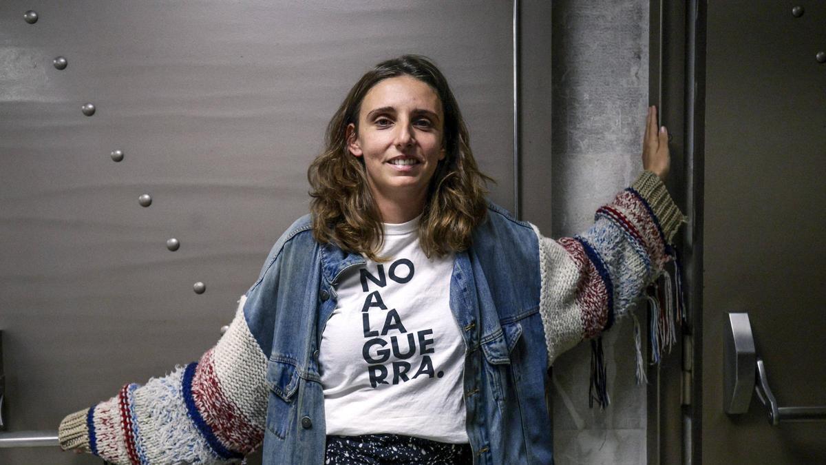 Lucía Muñoz, portavoz de Podemos en el Ayuntamiento de Palma