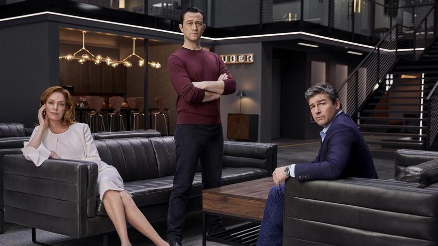 Uma Thurman, Joseph Gordon-Levitt i Kyle Chandler 