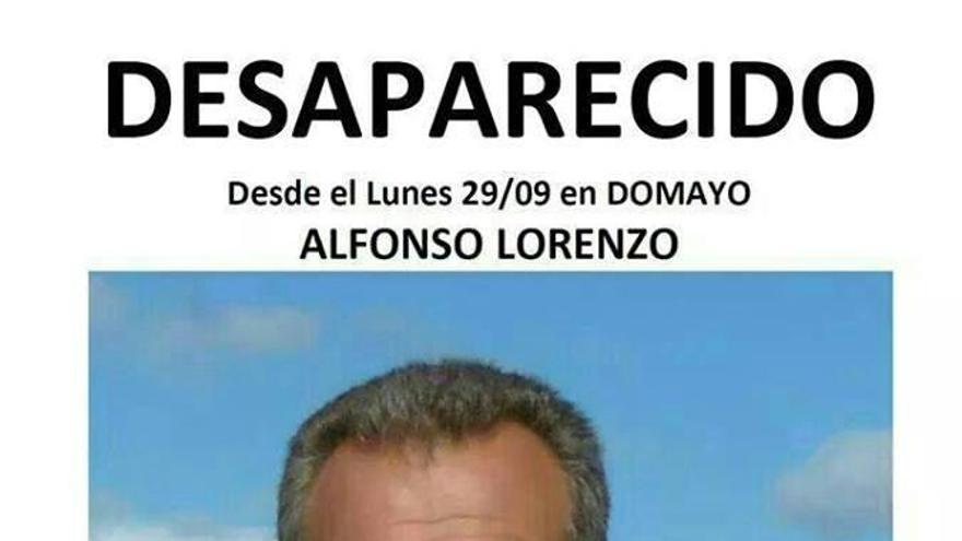 Alfonso Lorenzo, desaparecido en Domaio