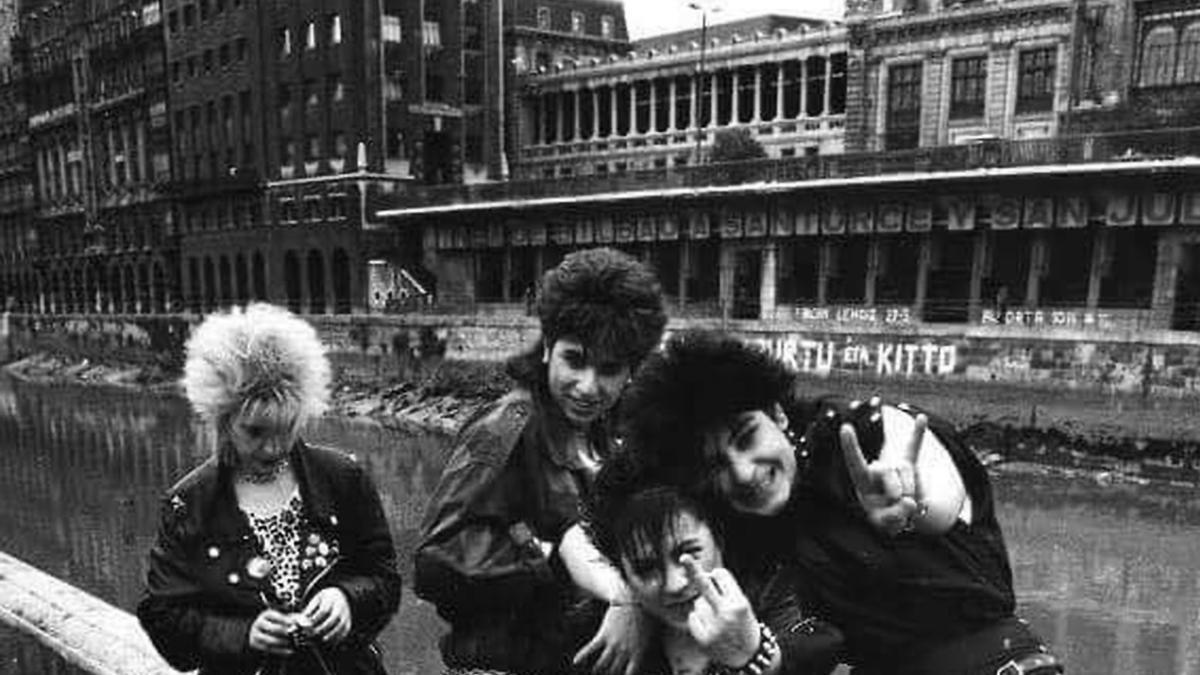 Las Vulpes, en Bilbao, a principios de los años 80.