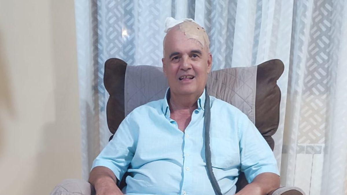 Germán Gutiérrez con TTFields para tratar su glioblastoma, el cáncer cerebral más agresivo